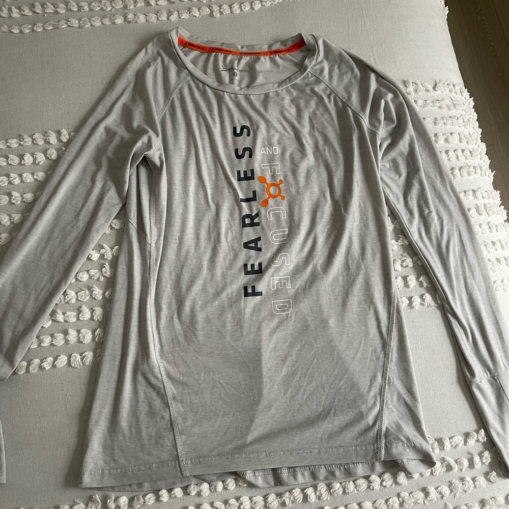 Orangetheory Grey Long Sleeve Shirt